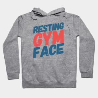 Resting Gym Face Hoodie